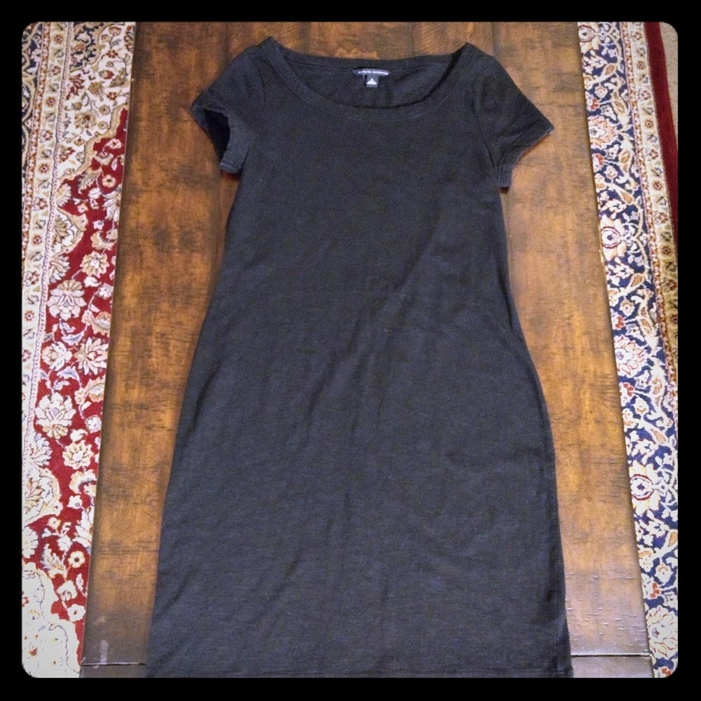 Banana Republic T-Shirt Dress, Black, Small